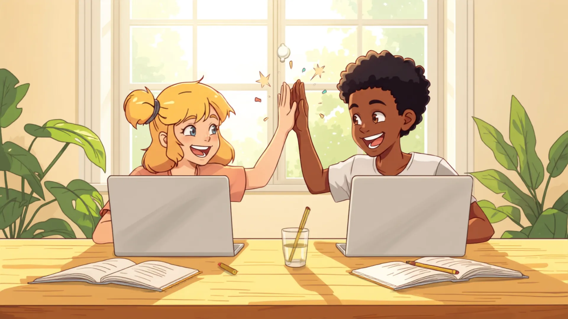 CheerfulFriendsSharingIdeasatTable.png